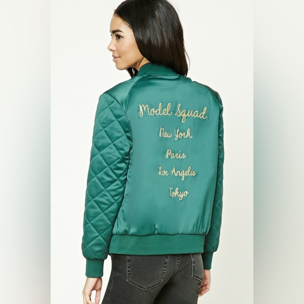 ❤️Forever 21 Bomber Jacket M